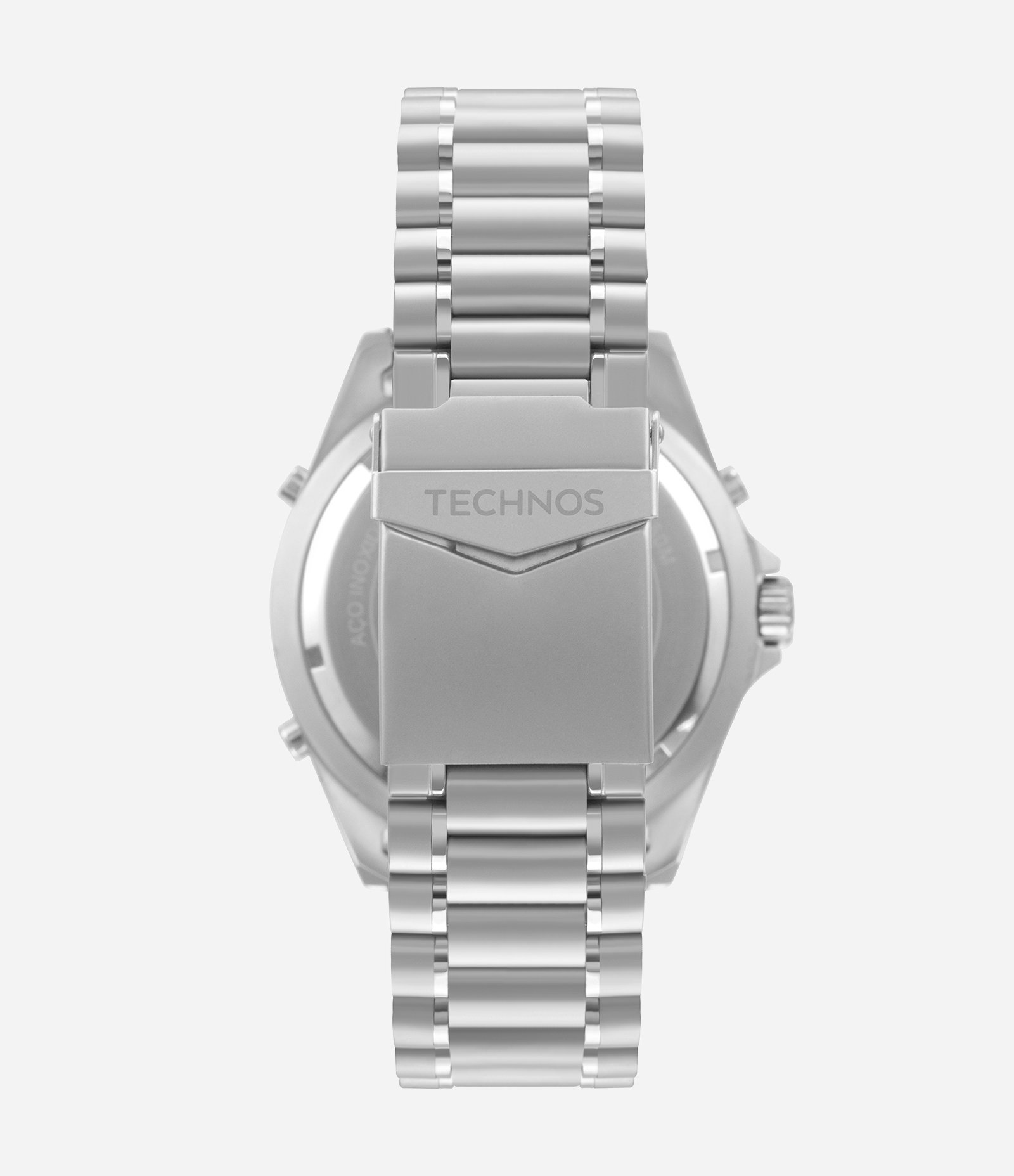 Relógio Analógico Masculino Technos  Prata 3