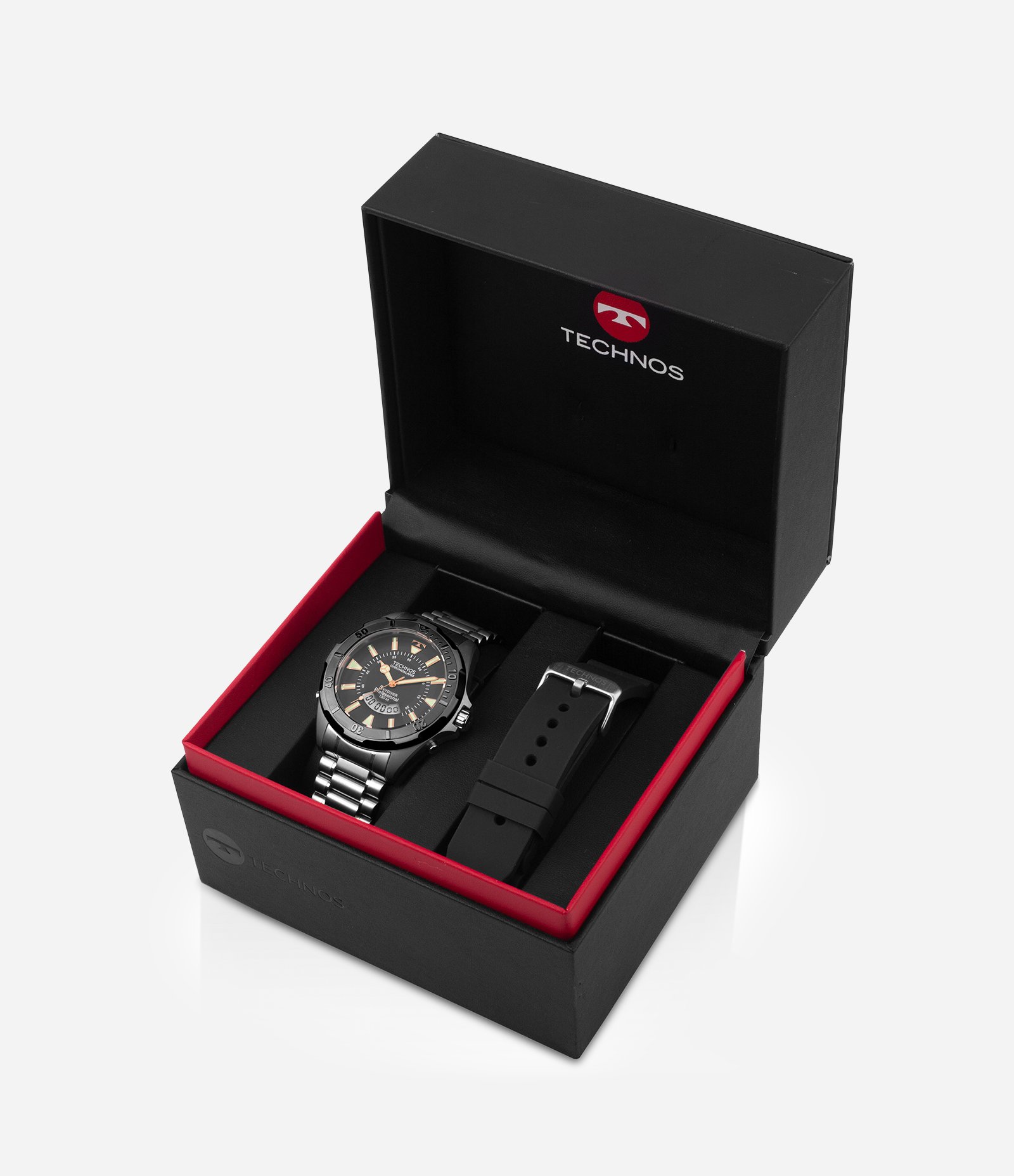 Relógio Analógico Masculino Technos  Prata 4