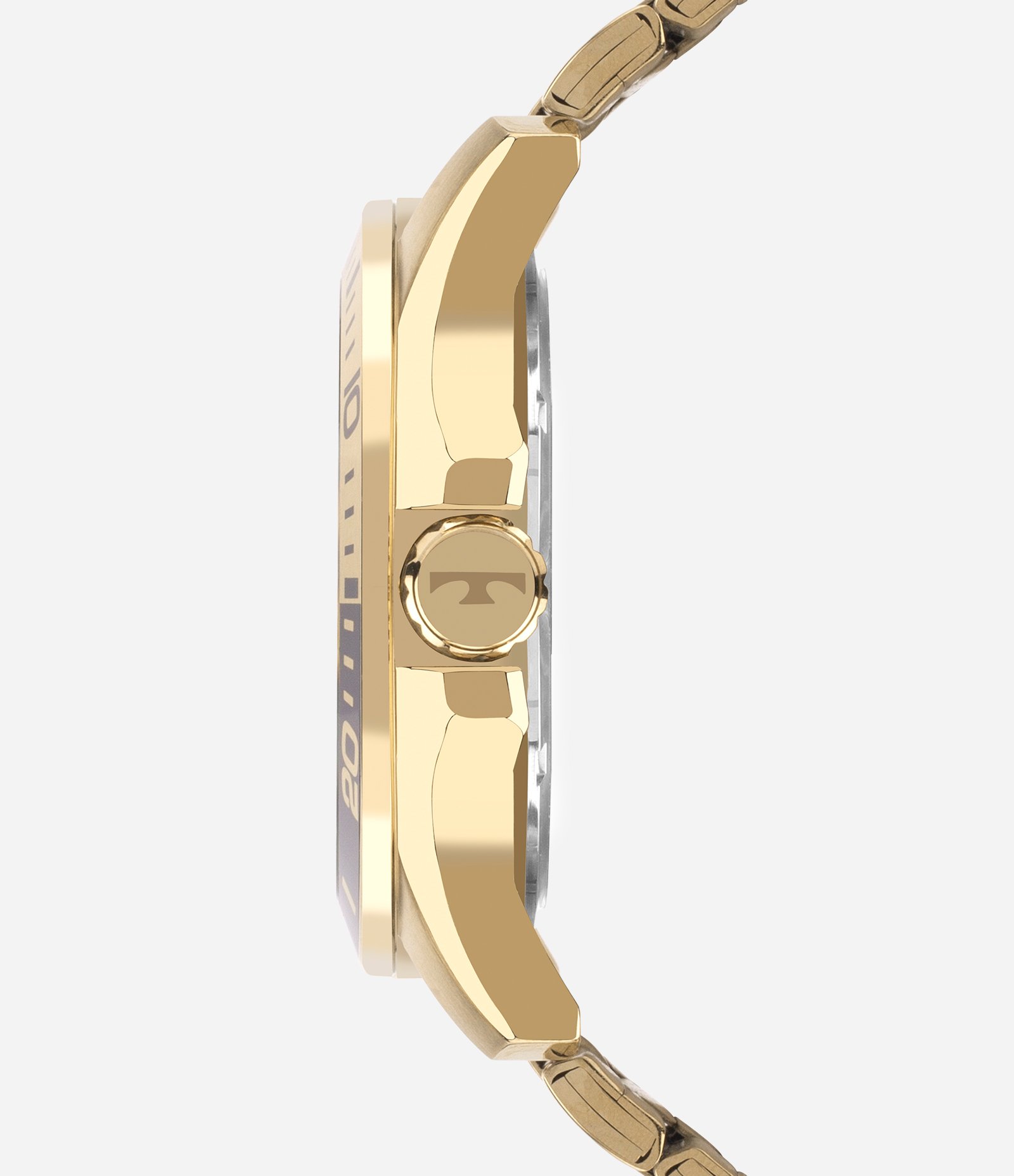 Relógio Analógico Masculino Technos Dourado 2