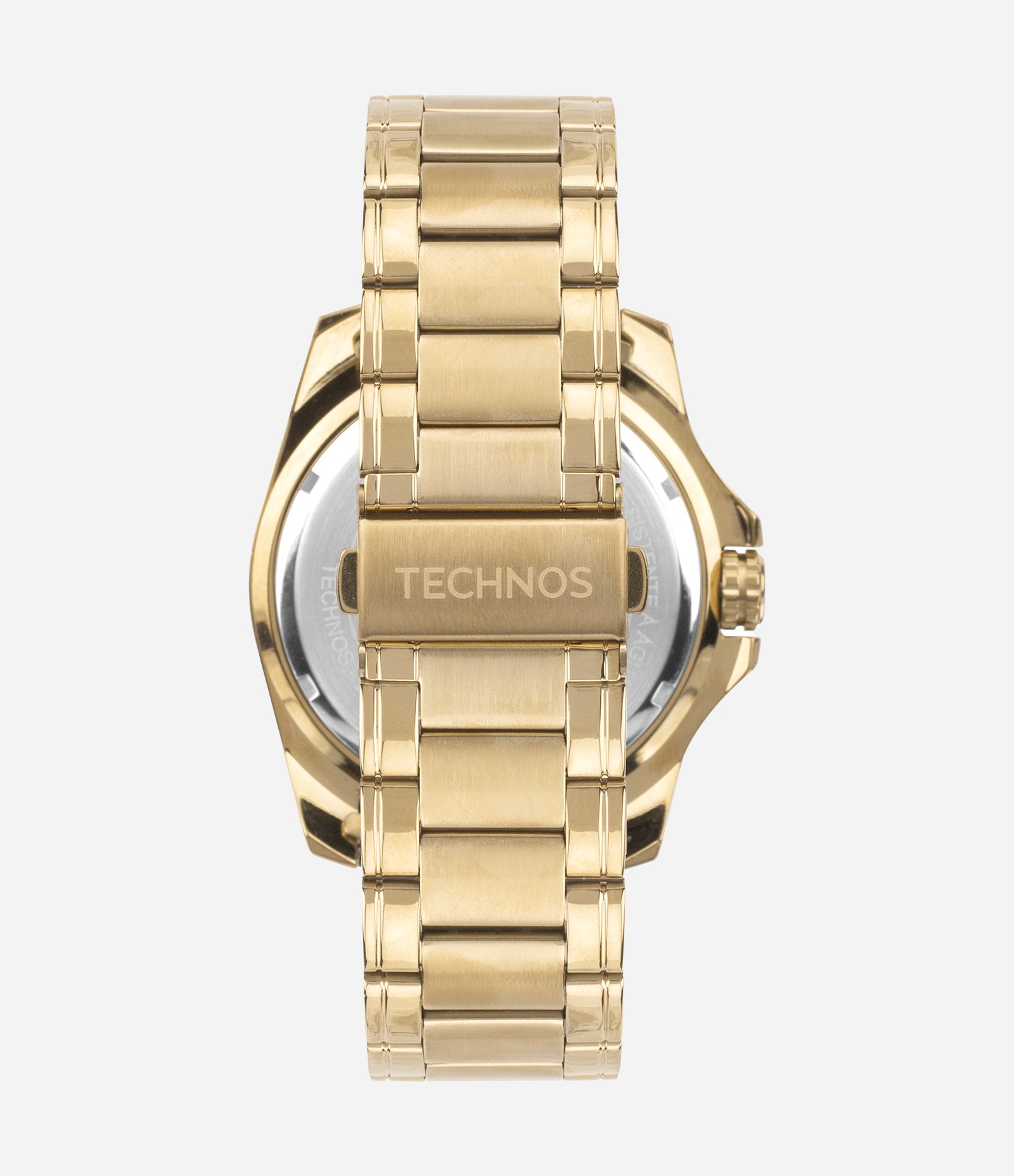 Relógio Analógico Masculino Technos Dourado 3
