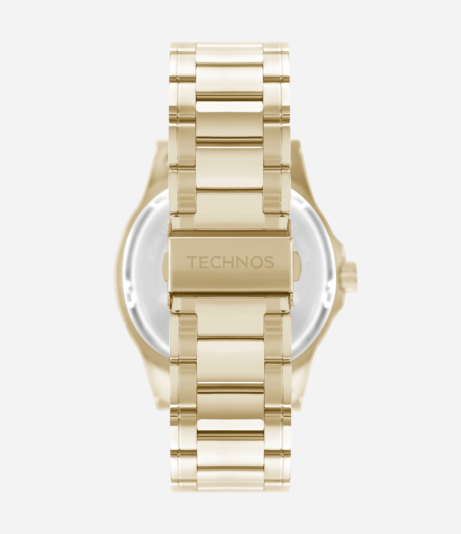 Relógio Analógico Masculino Technos Dourado 3