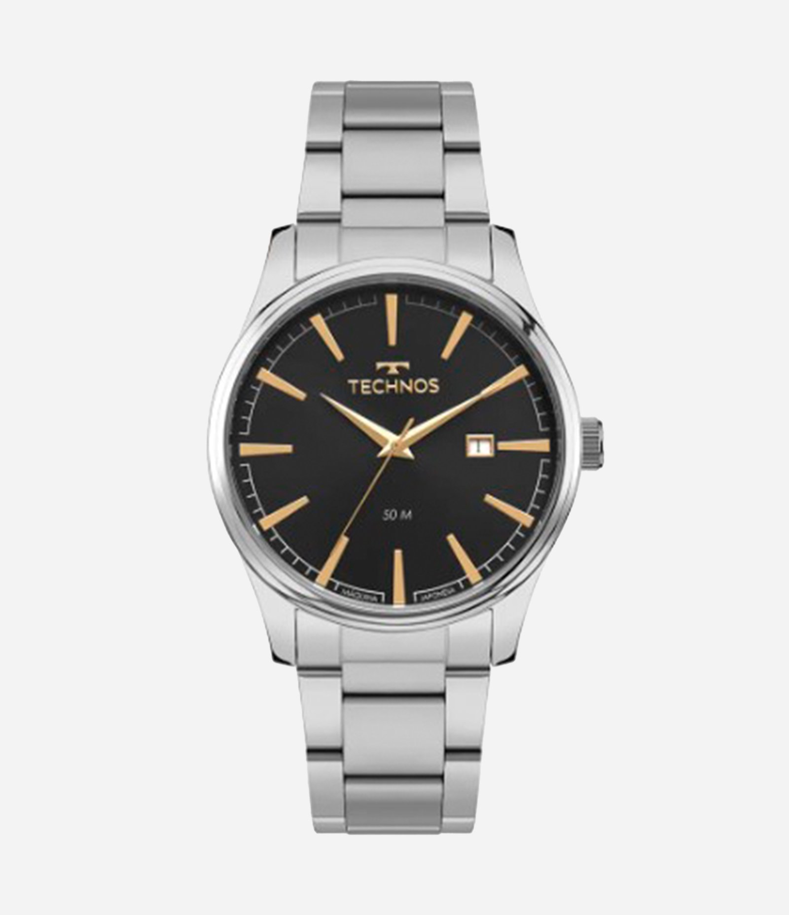 Relógio Analógico Masculino Technos  Prata 1