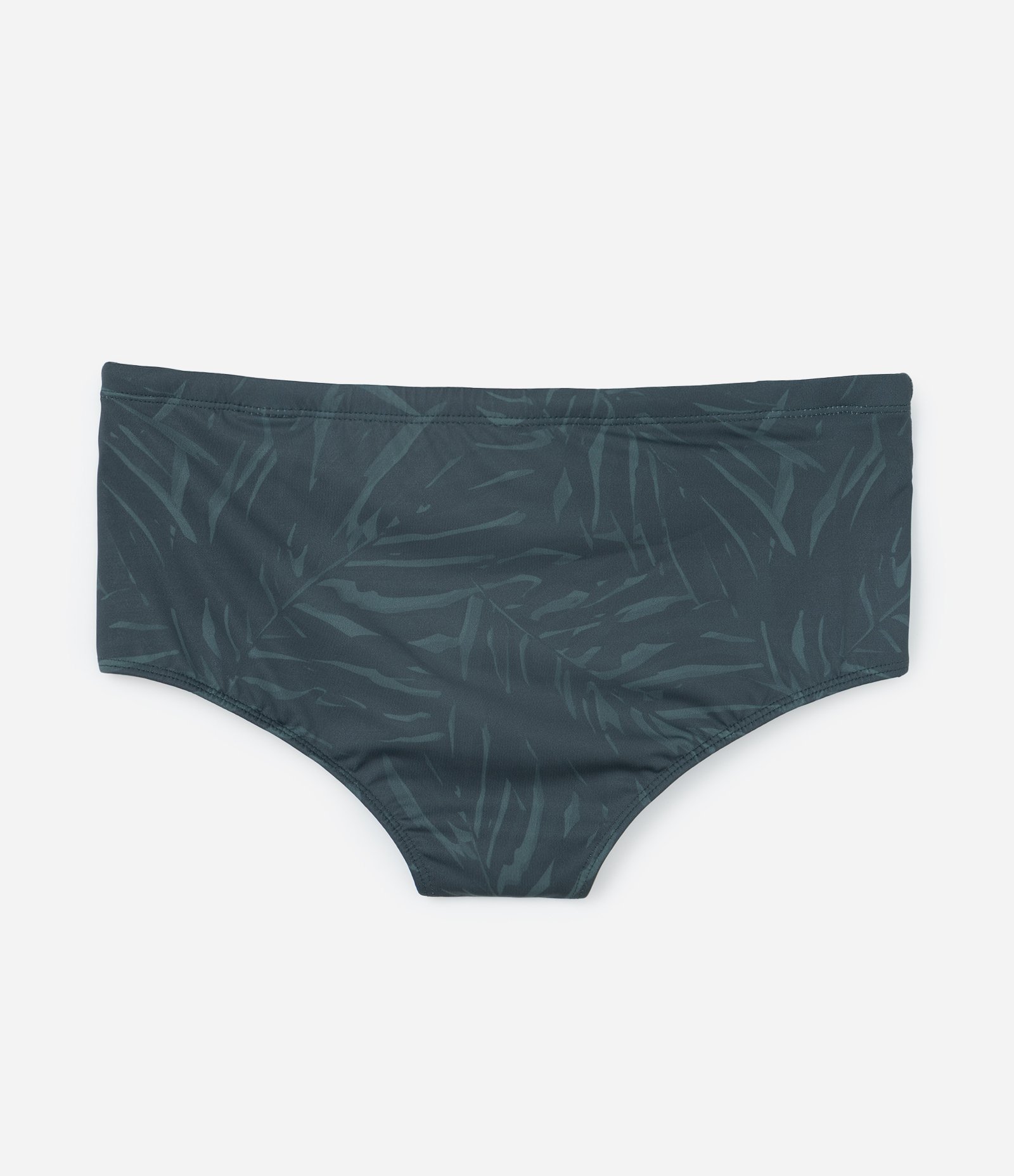 Sunga com Elastano e Estampa de Folhagem Verde 6