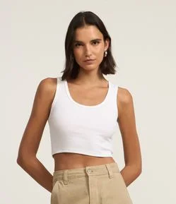Blusa Básica Soltinha em Ribana