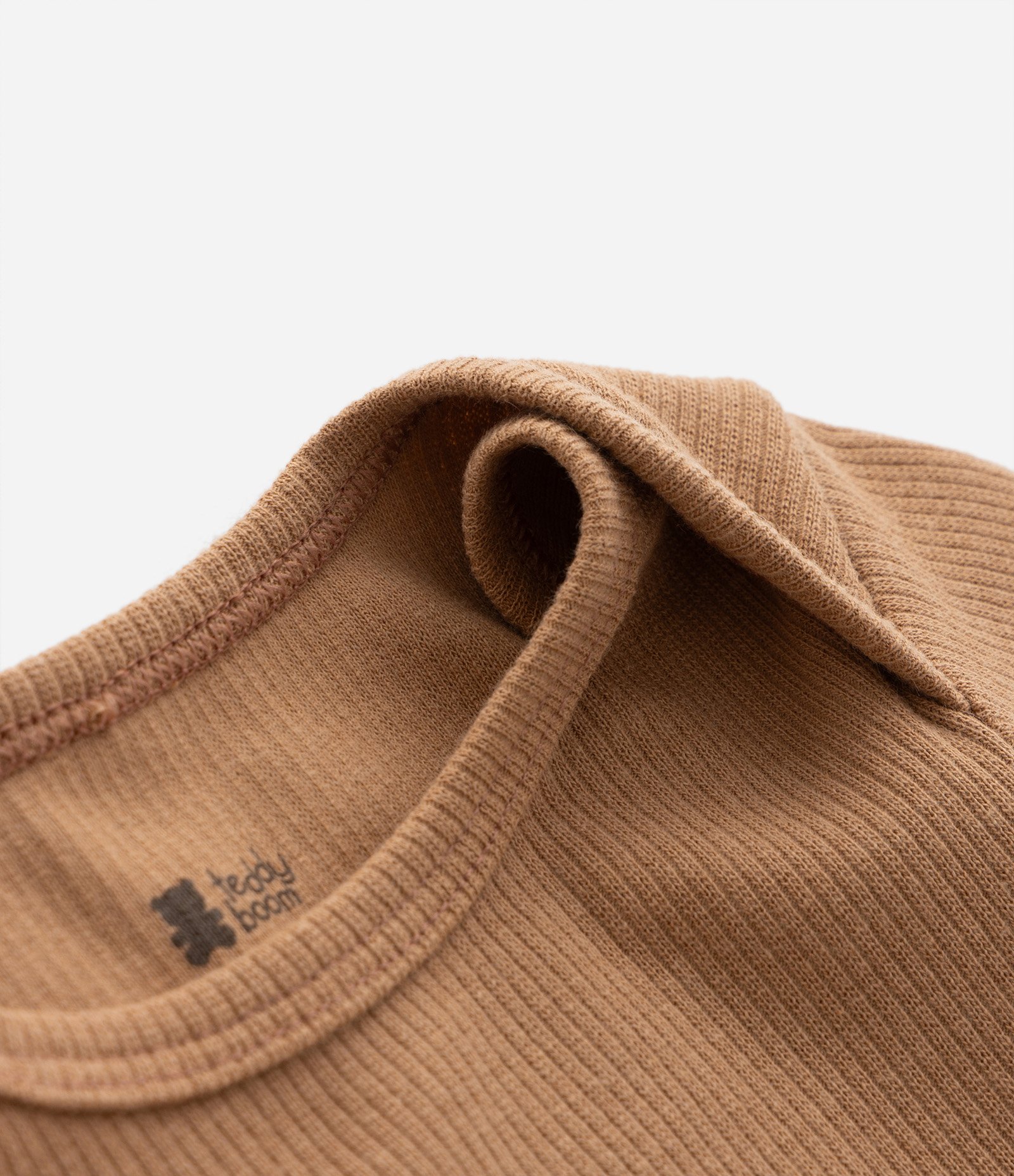 Conjunto Infantil em Ribana Básico - Tam RN a 18 meses Marrom 10