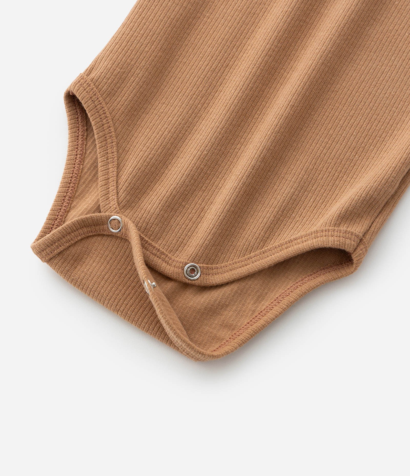 Conjunto Infantil em Ribana Básico - Tam RN a 18 meses Marrom 11