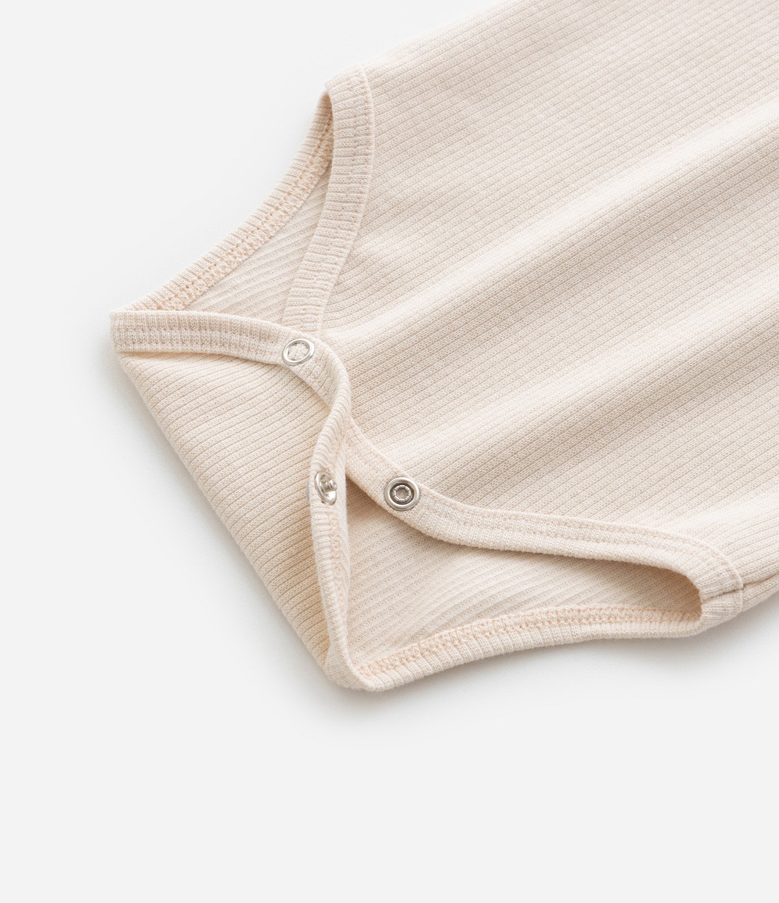 Conjunto Infantil em Ribana Básico - Tam RN a 18 meses Bege 10