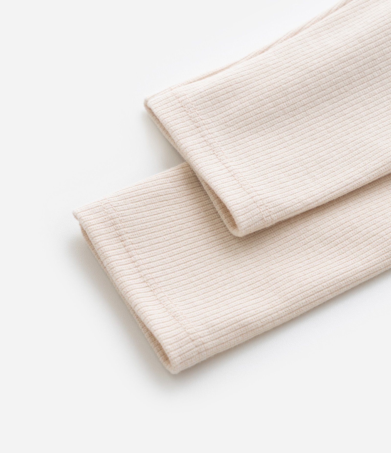 Conjunto Infantil em Ribana Básico - Tam RN a 18 meses Bege 7