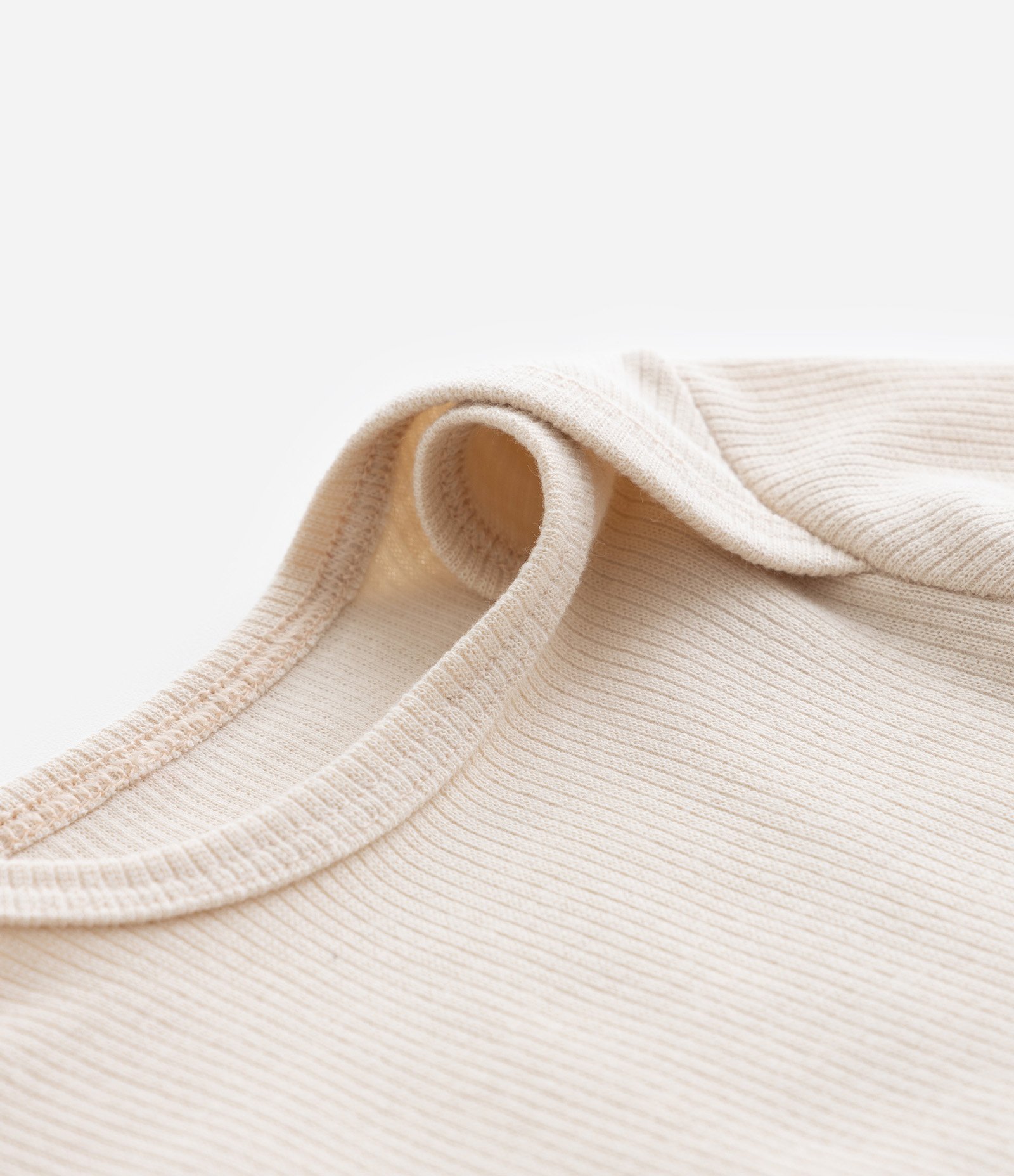 Conjunto Infantil em Ribana Básico - Tam RN a 18 meses Bege 8