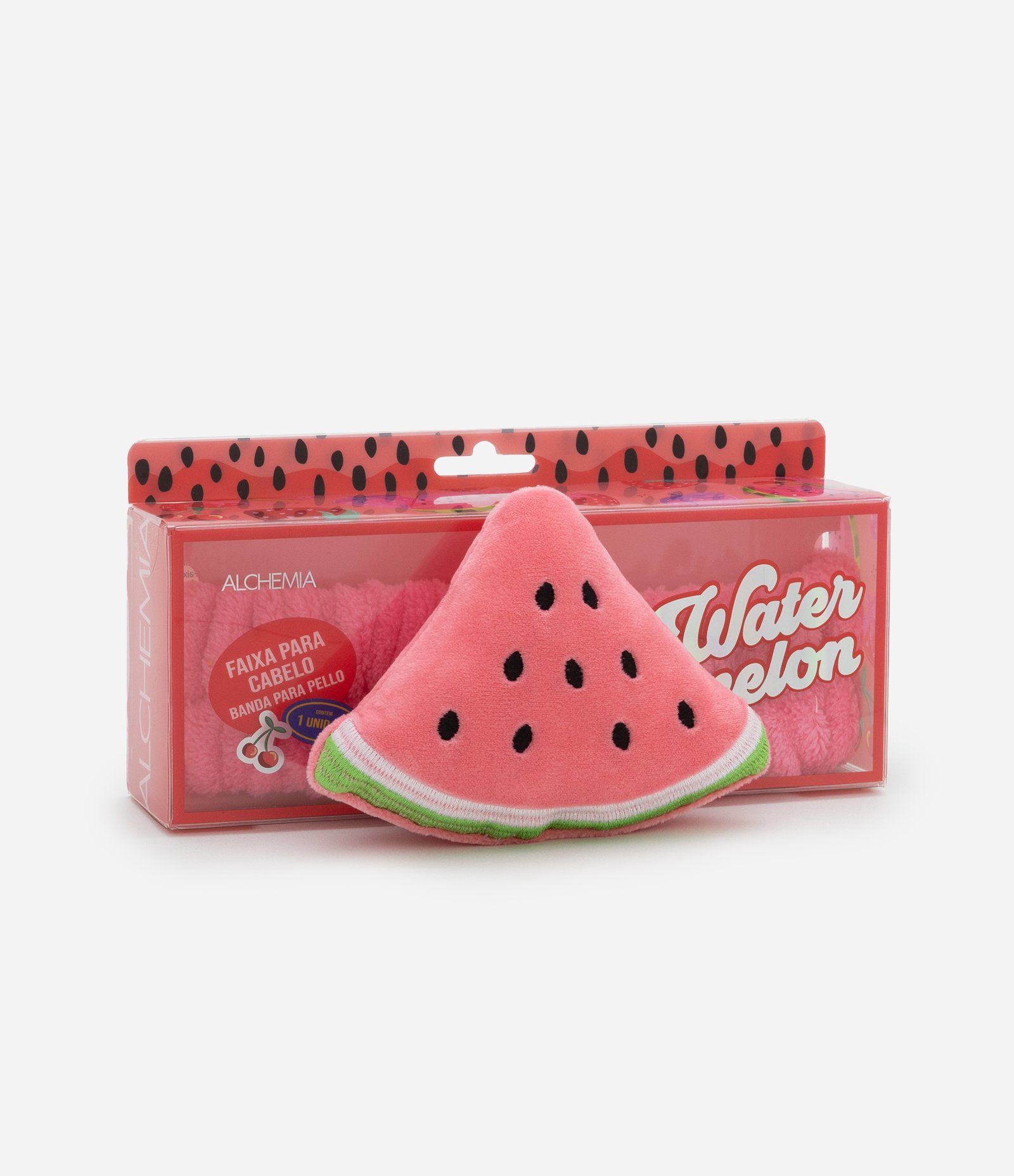 Faixa de Cabelo para Skincare Melancia Alchemia U 2