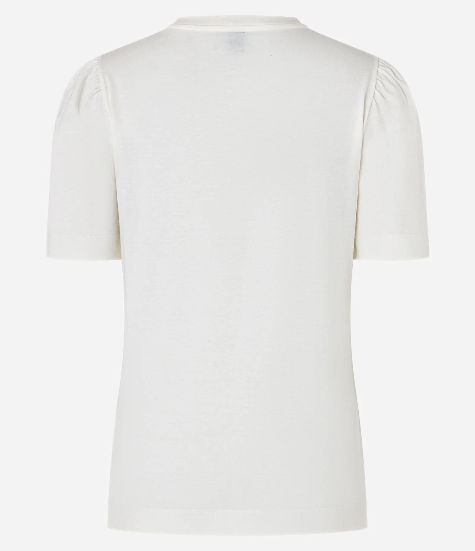 Camiseta Slim em Algodão com Manga Bufante e Estampa Refeição Sweet Off White 2