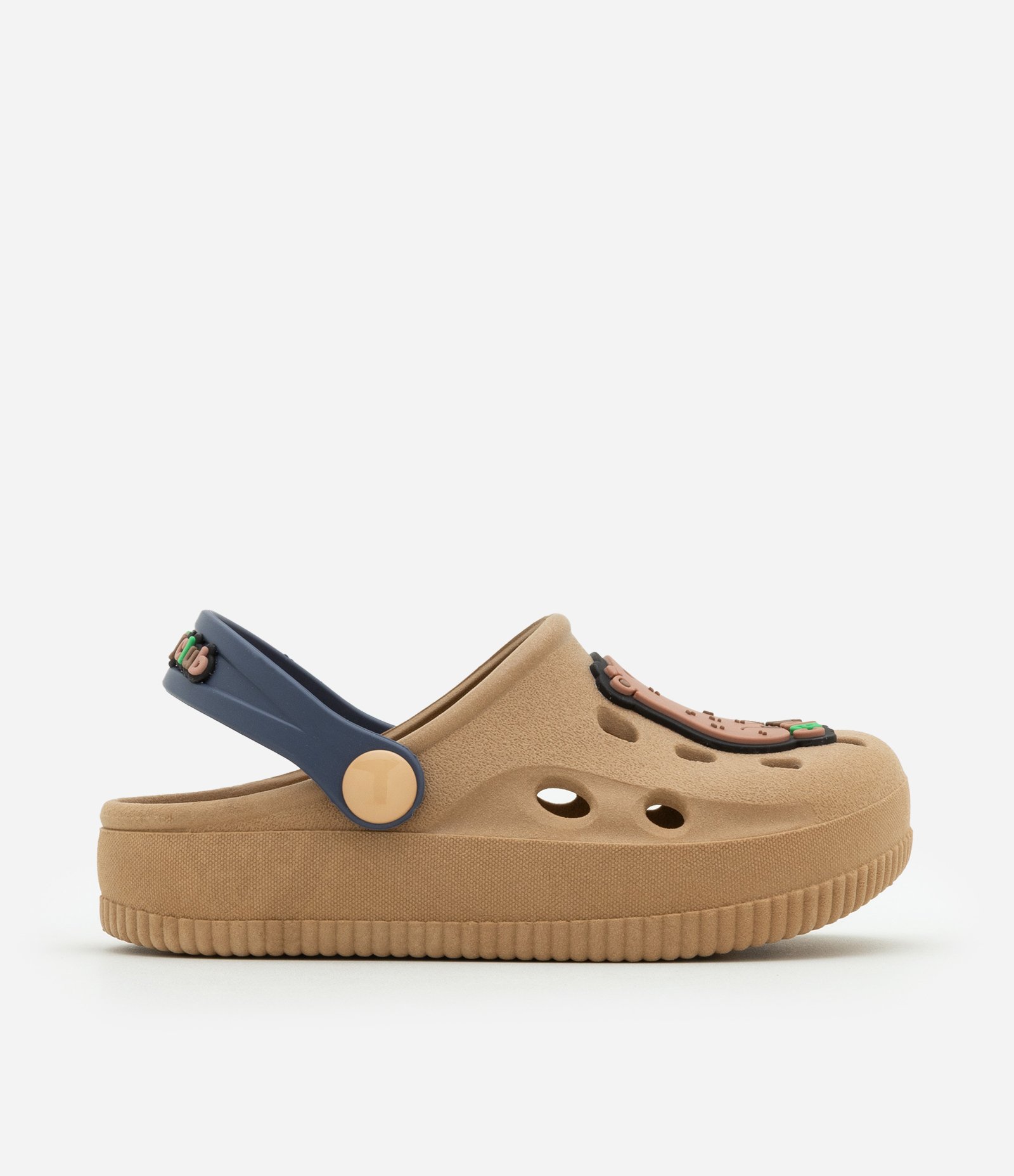 Sandália Babuche Infantil com Patch de Capivarinha - Tam 20 a 33 Marrom 6