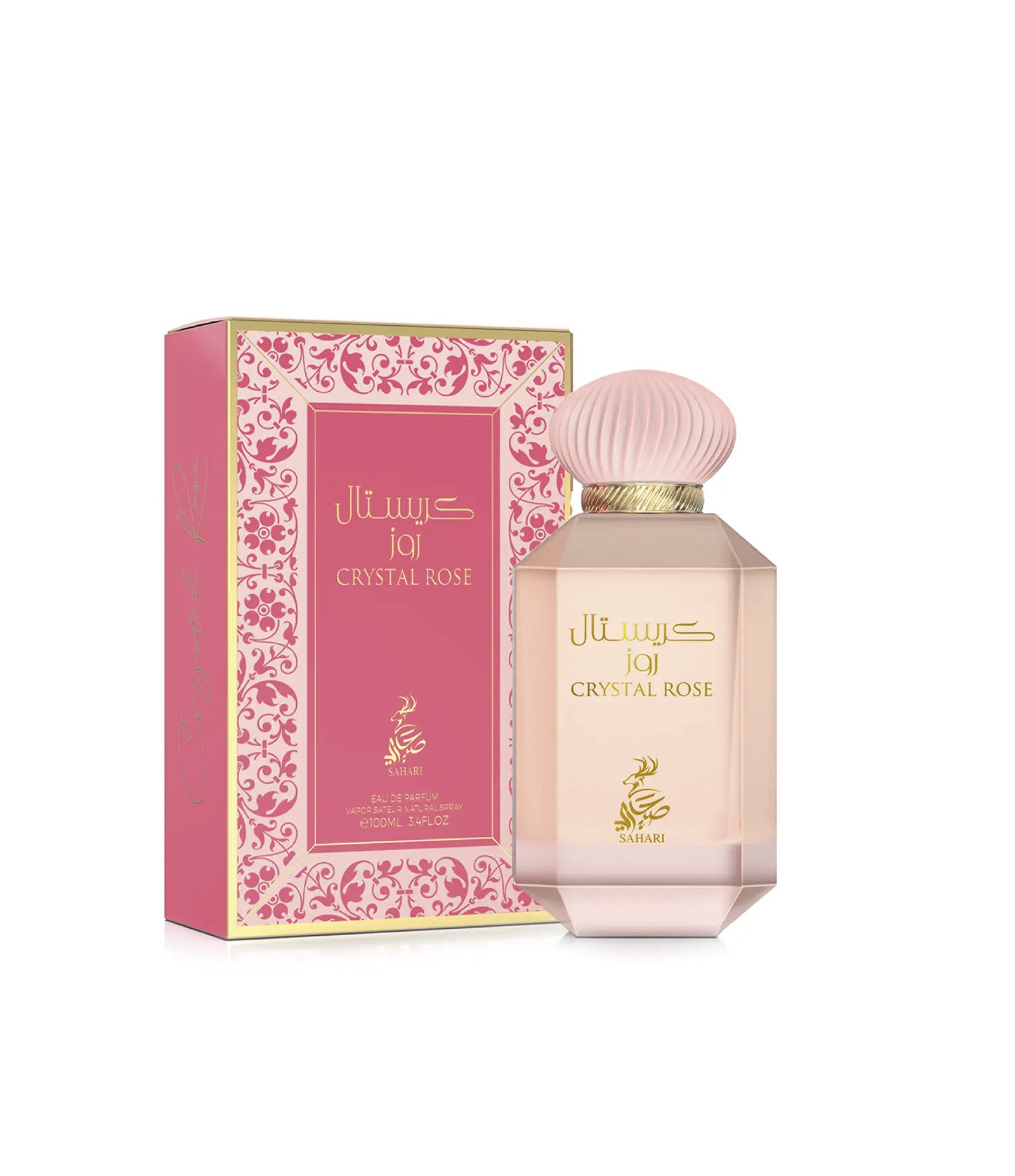 Perfume Sahari Crystal Rose Eau de Parfum Feminino 100ml 1