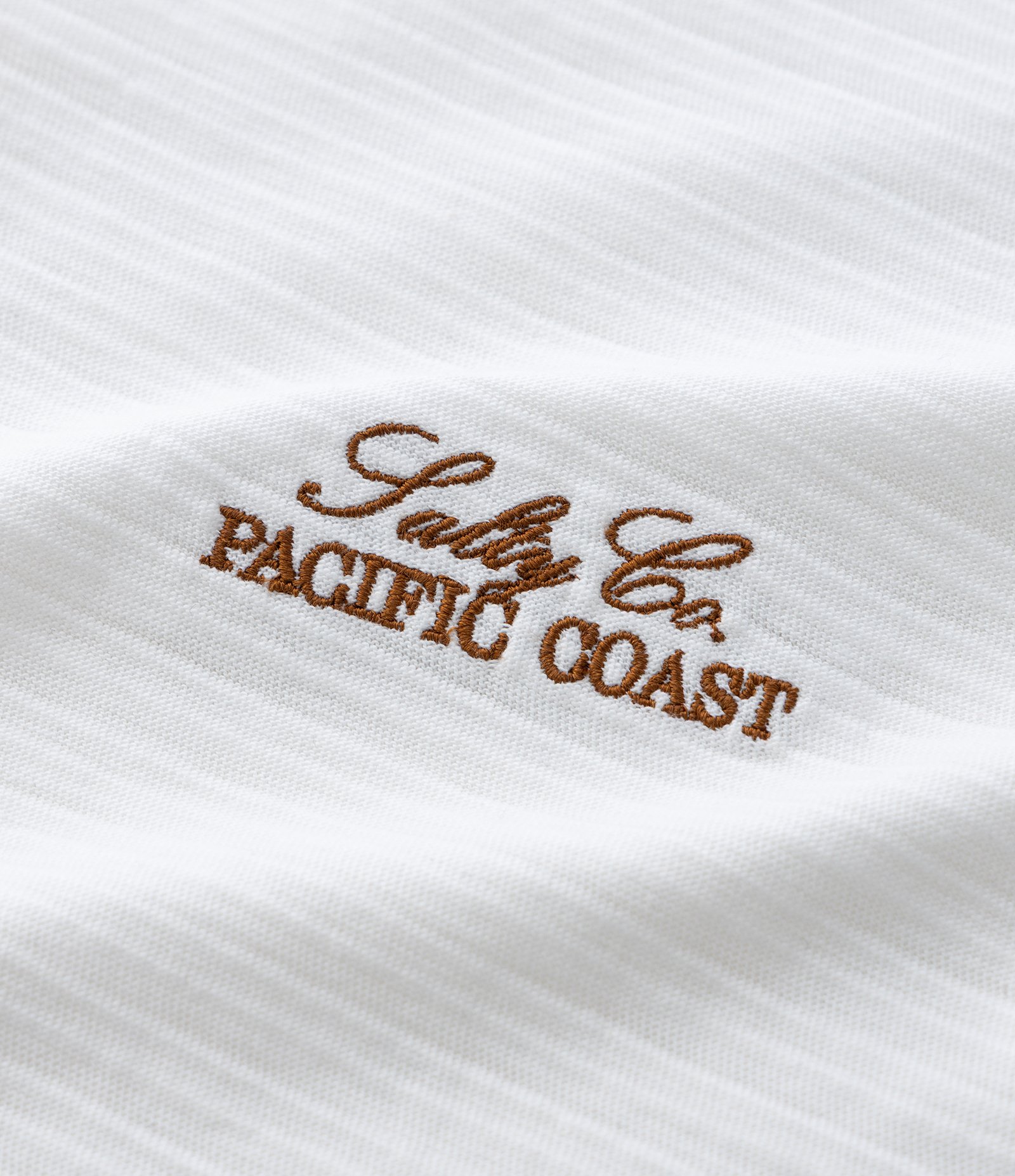 Camiseta Infantil Henley em Algodão com Bordado - Tam 5 A 14 Anos Branco 5