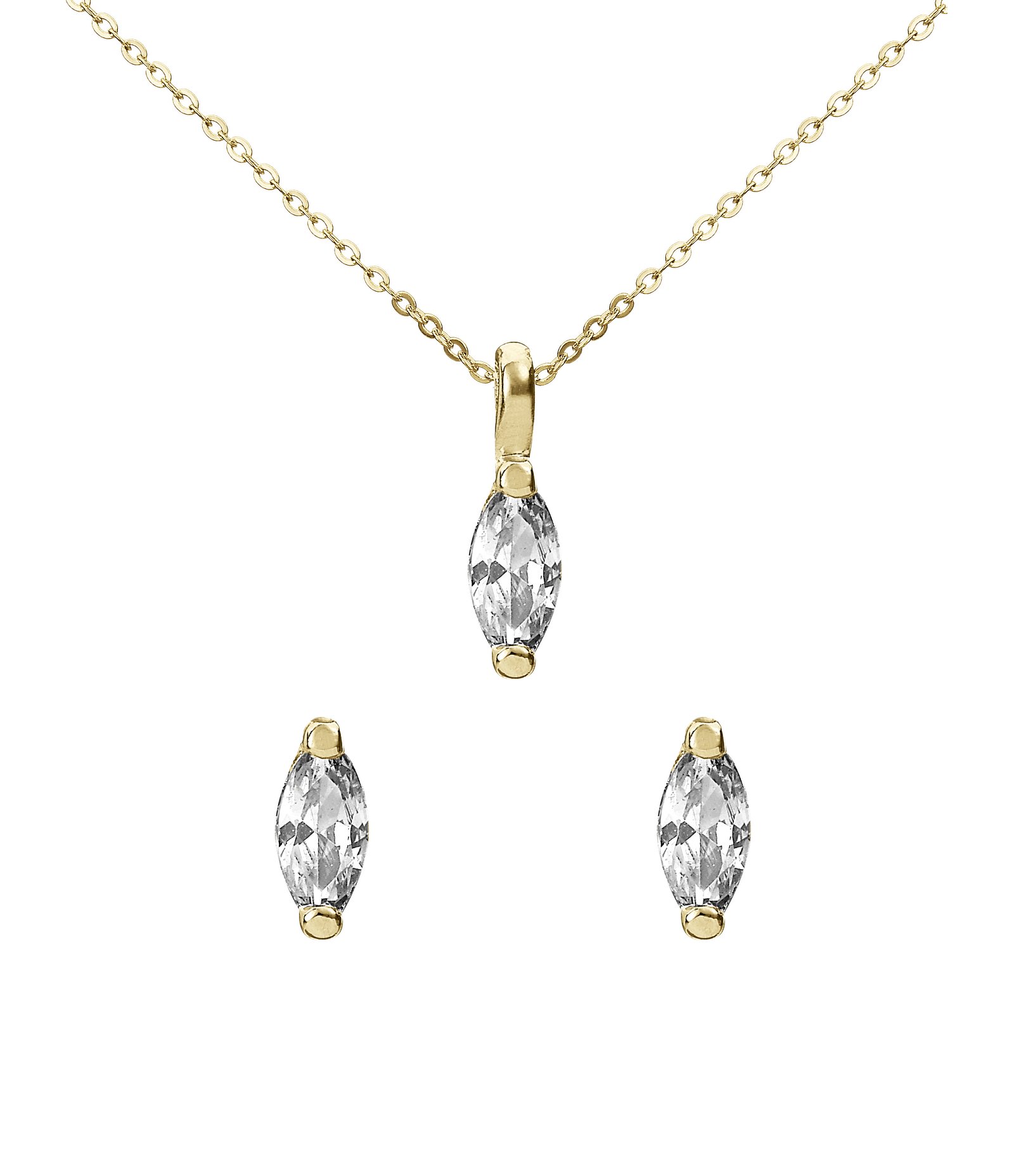 Kit Relógio Analógico Feminino Champion Dourado 4