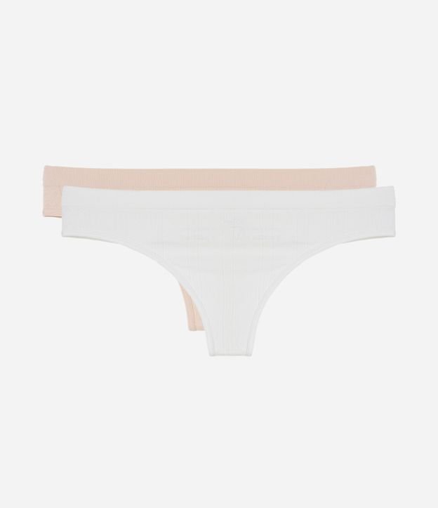 Cor: Bege/Branco | Tamanho: M