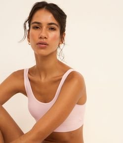 Sutiã Top em Poliamida Texturizada Seamless