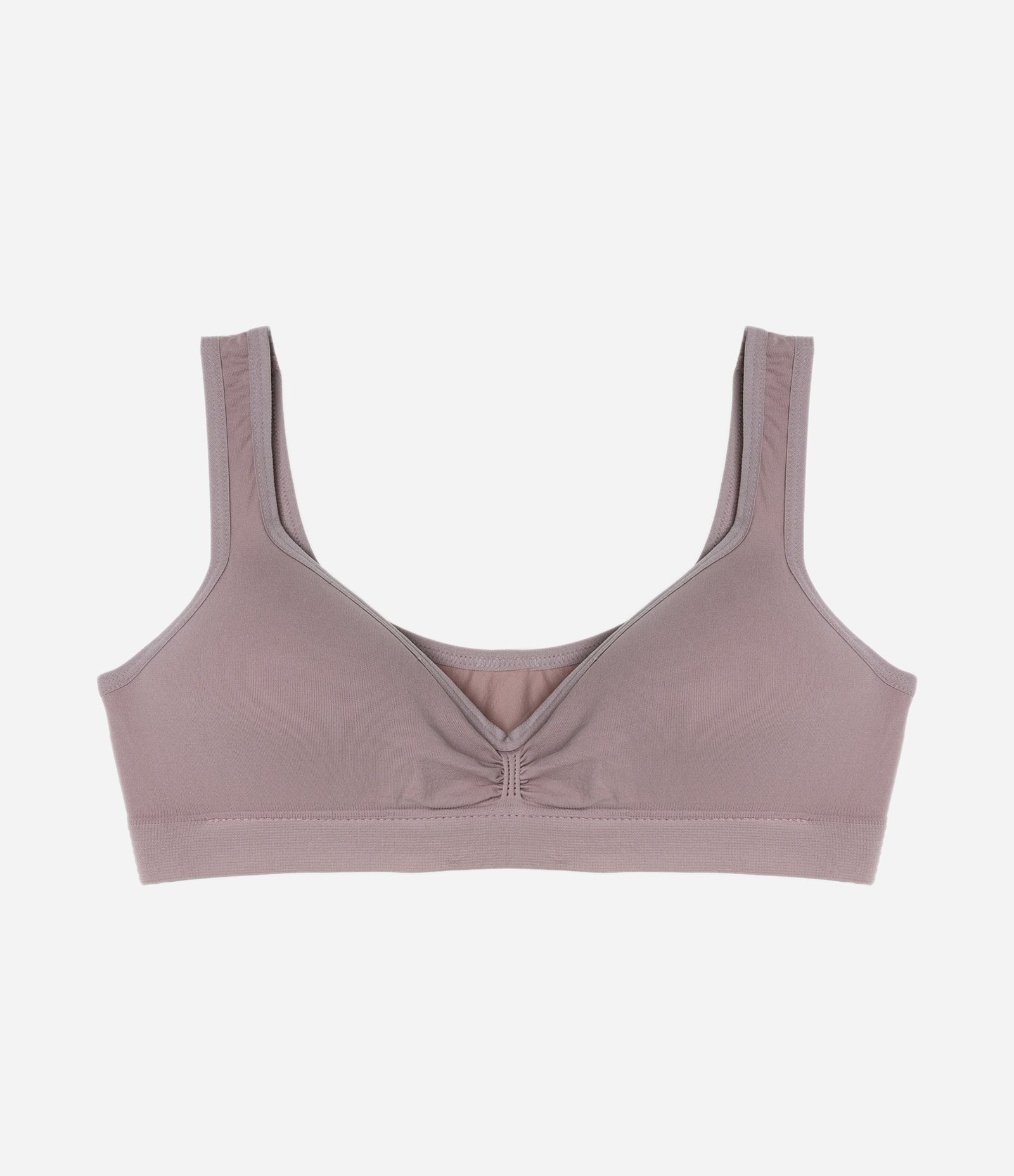 Sutiã em Microfibra com Bojo e sem Costura Trifil Lilás Neutro 4