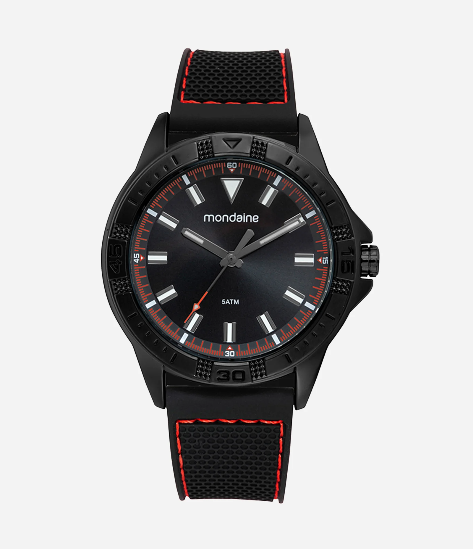 Relógio Cronógrafo Masculino Mondaine Preto 1