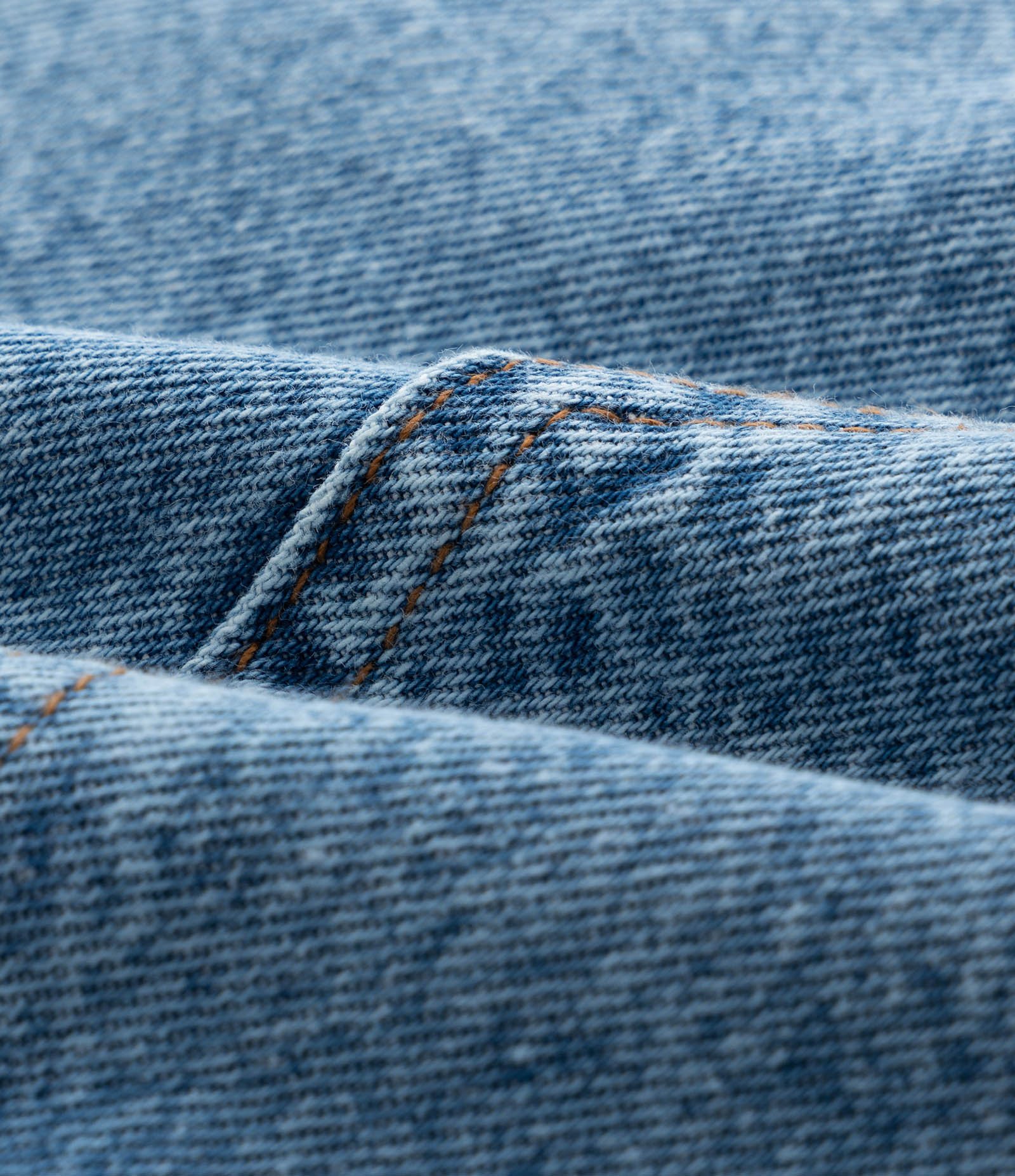 Saia Infantil em Jeans com Bordado de Flores - Tam 5 a 14 Anos Azul 3