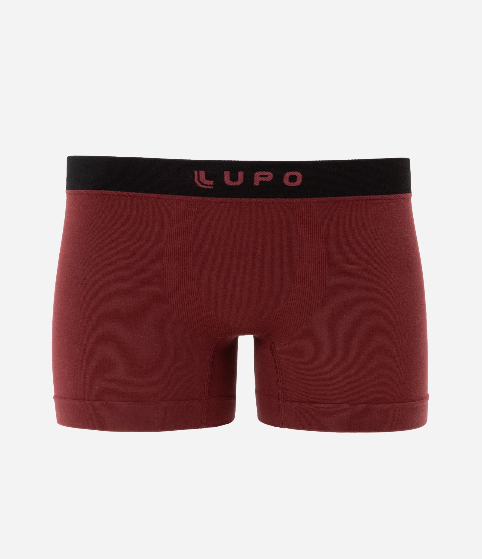 Cueca Boxer em Microfibra com Cós Elástico Sem Costura Lupo Vermelho 1