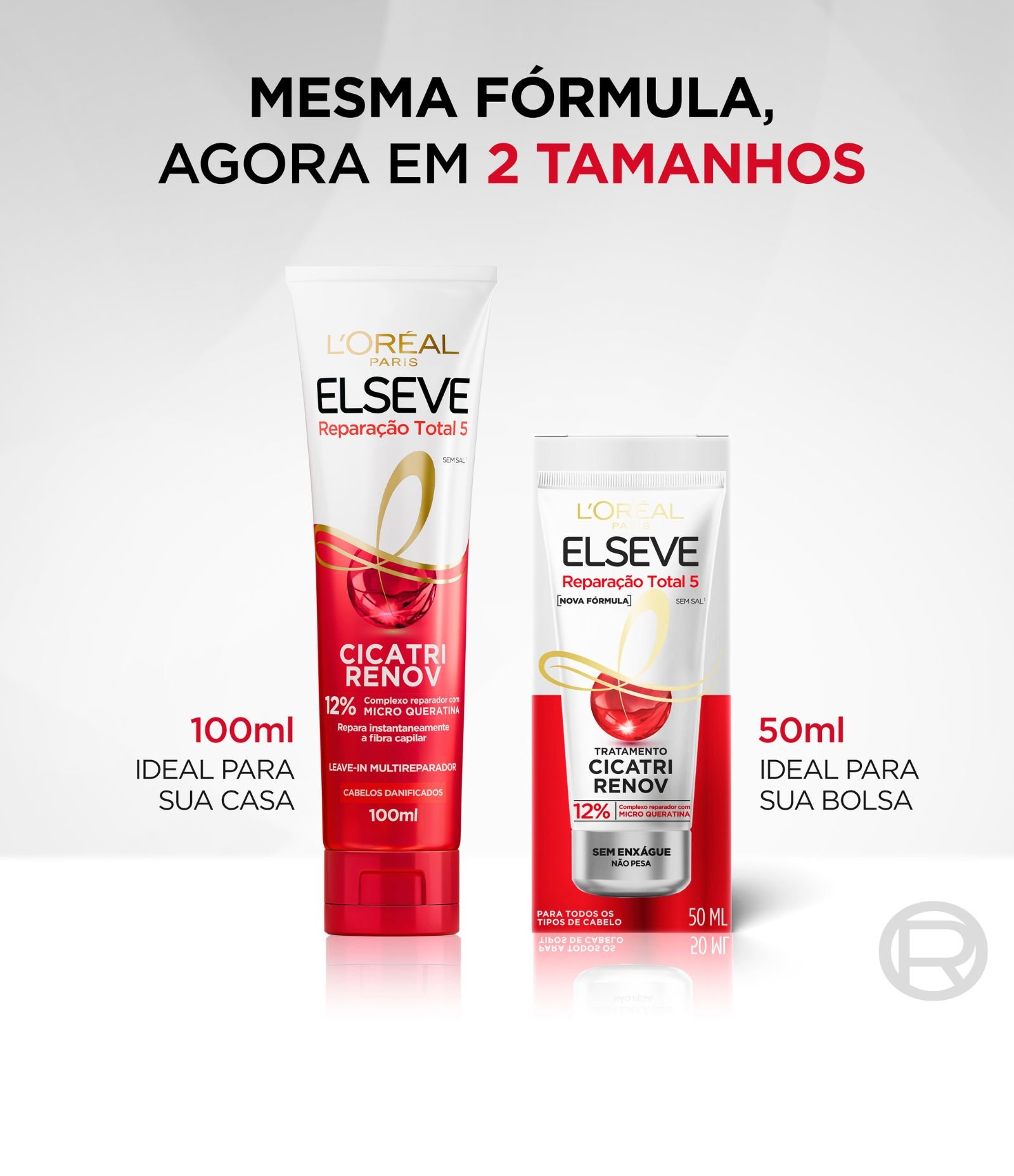 Leave in Capilar MultiReparador Cicatri Renov Elseve L'Óreal Paris 100ML 7