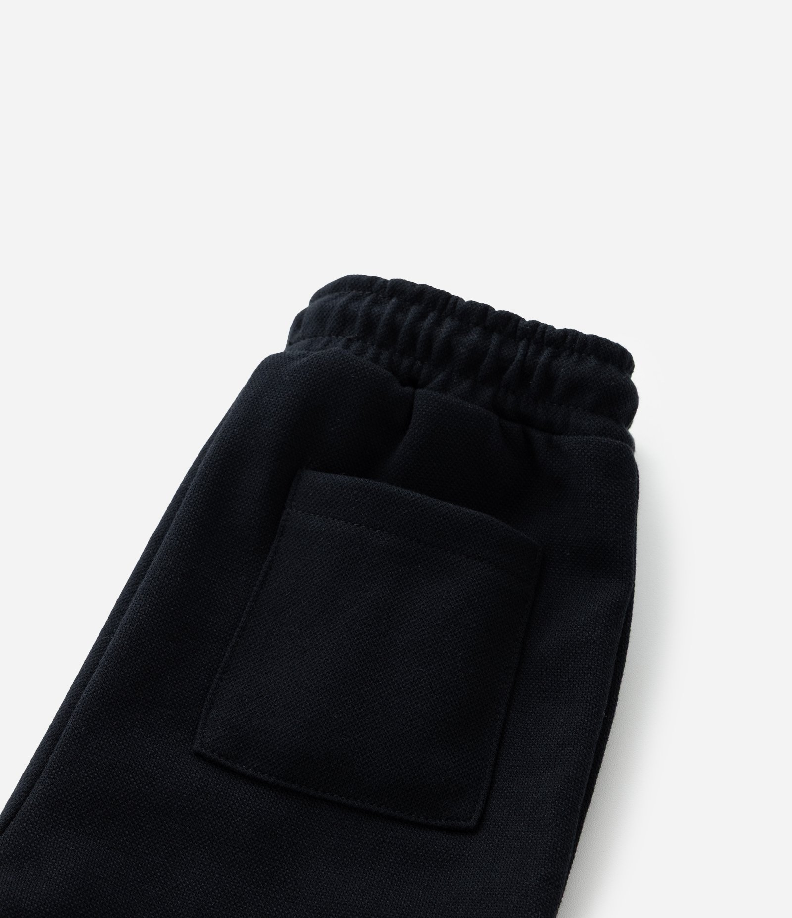 Calça Infantil em Piquet com Recortes - Tam 1 a 6 Anos Preto 5