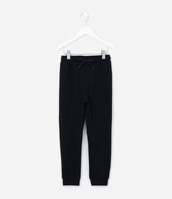 Calça Infantil em Piquet com Recortes - Tam 1 a 6 Anos