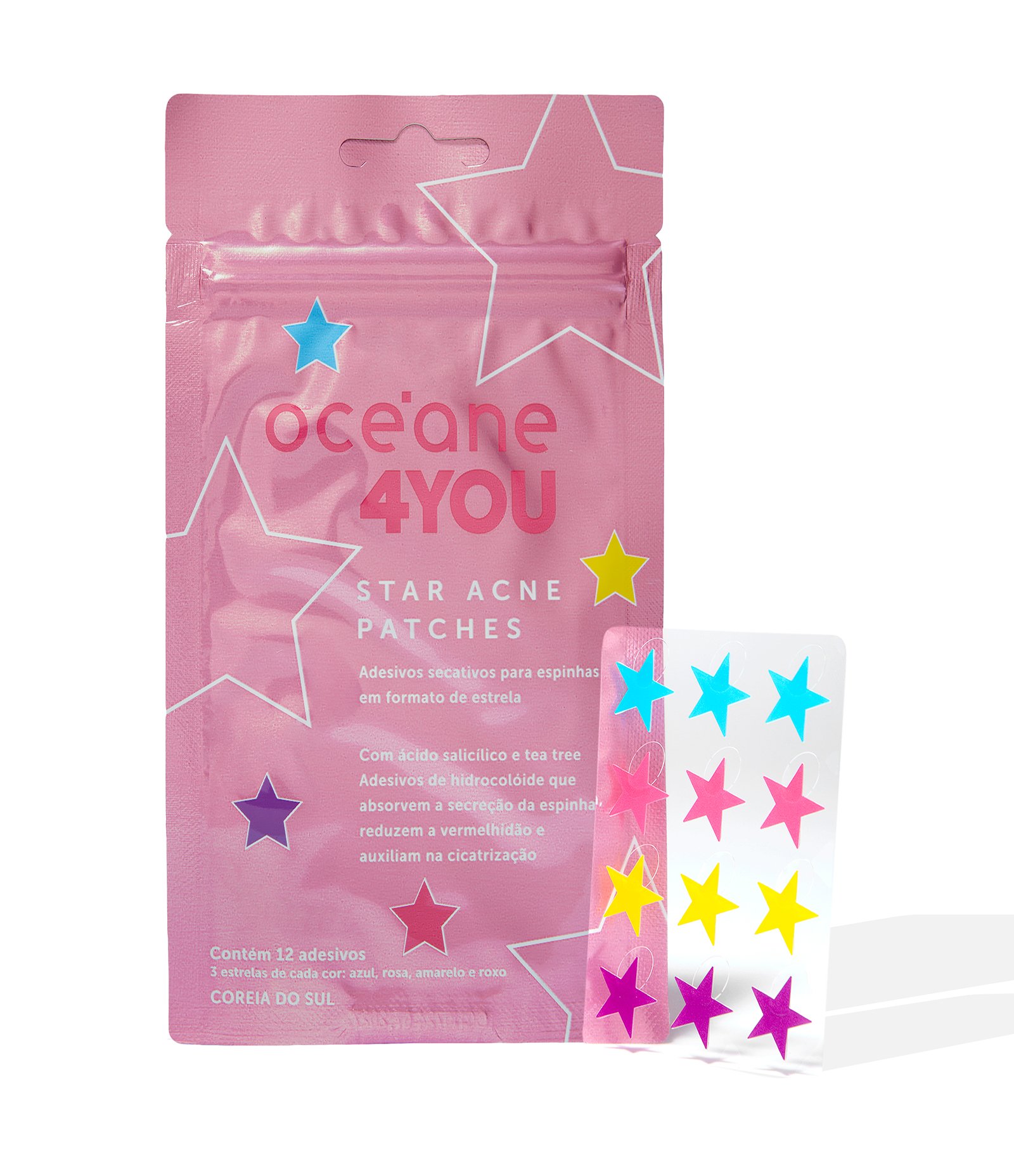 Adesivos Secativos para Espinhas Star Acne Patches 4YOU Océane U 1