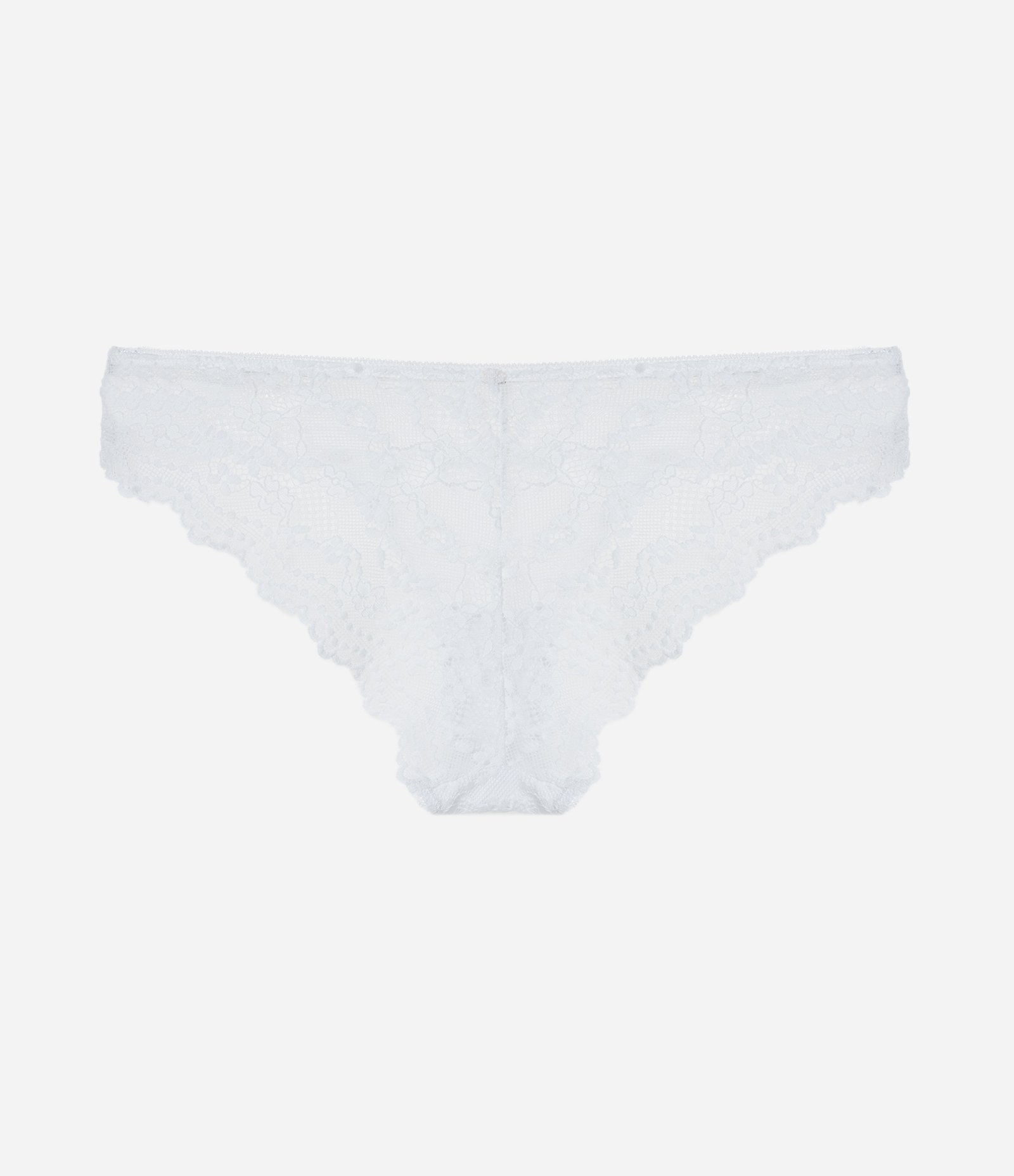 Calcinha Biquíni em Renda Branco 7