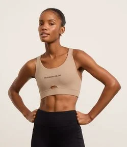 Top Nadador Esportivo em Microfibra com Sutentação e Bojo Removível