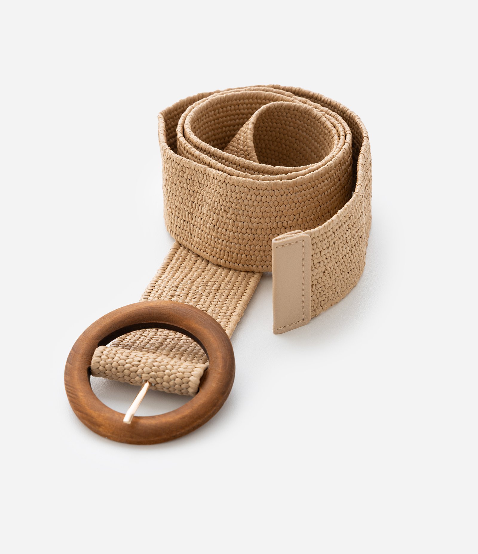 Short em Viscolinho com Cinto Efeito Ráfia Curve & Plus Size Off White 9