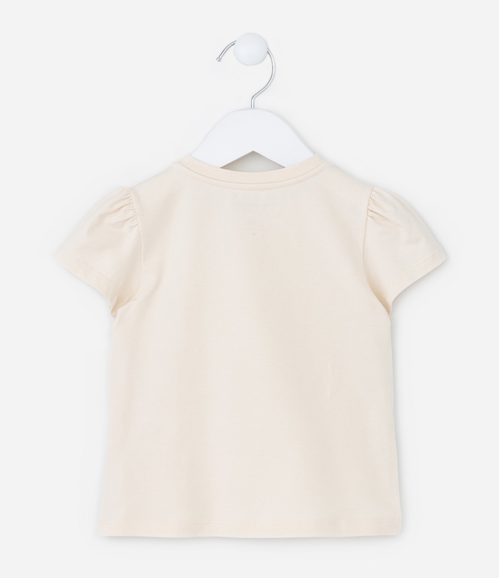 Blusa Infantil com Manguinha Transpassada - Tam 1 a 6 Anos 2