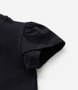 Blusa Infantil com Manguinha Transpassada - Tam 1 a 6 Anos