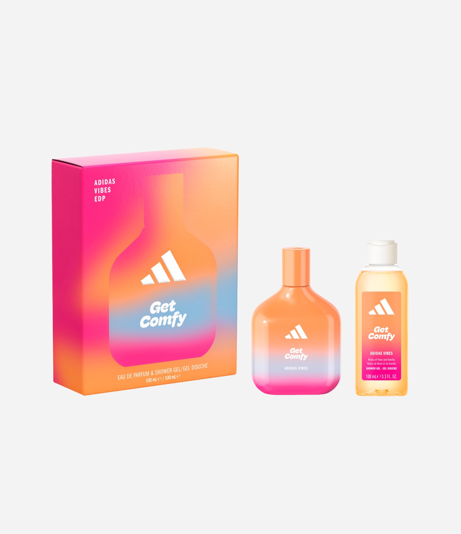 Kit Perfume Adidas Vibes Get Comfy Eau de Toilette  KIT 1