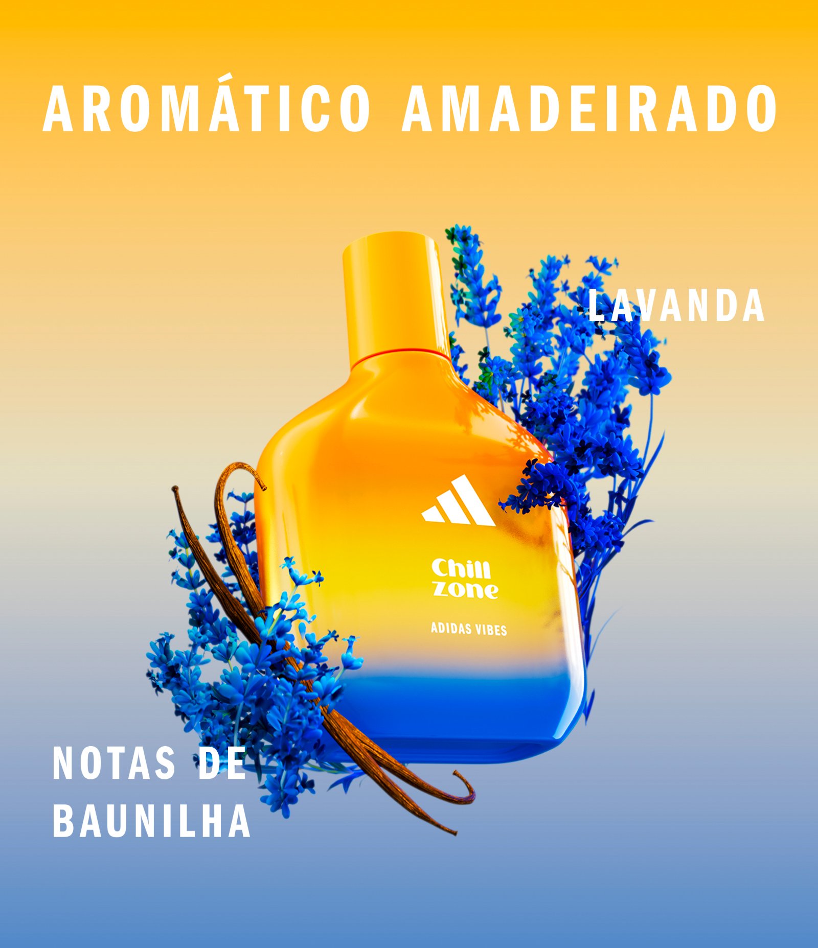 Kit Adidas Vibes Chill Zone Eau de Parfum KIT 4