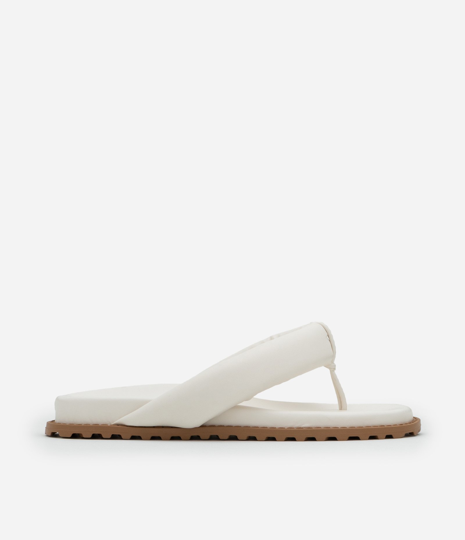 Sandália Rasteira Mule Puffer em PU com Palminha Anatômica 2