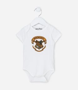 Body Infantil com Estampa Harry Potter - Tam 0 a 18 meses