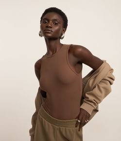 Body sem Manga em Ribana de Poliamida