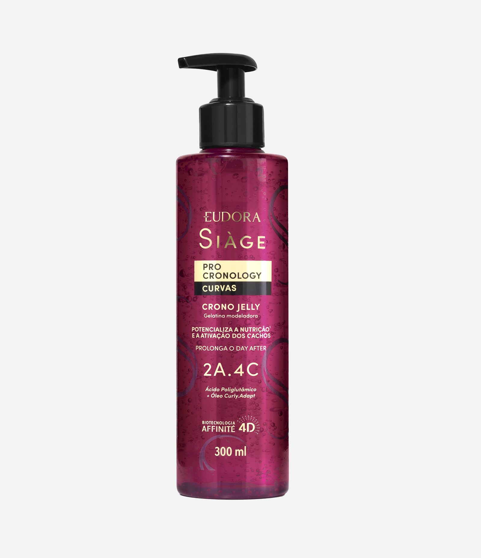 Finalizador Capilar Jelly Pro Cronology Curvas Siàge 300ML 1
