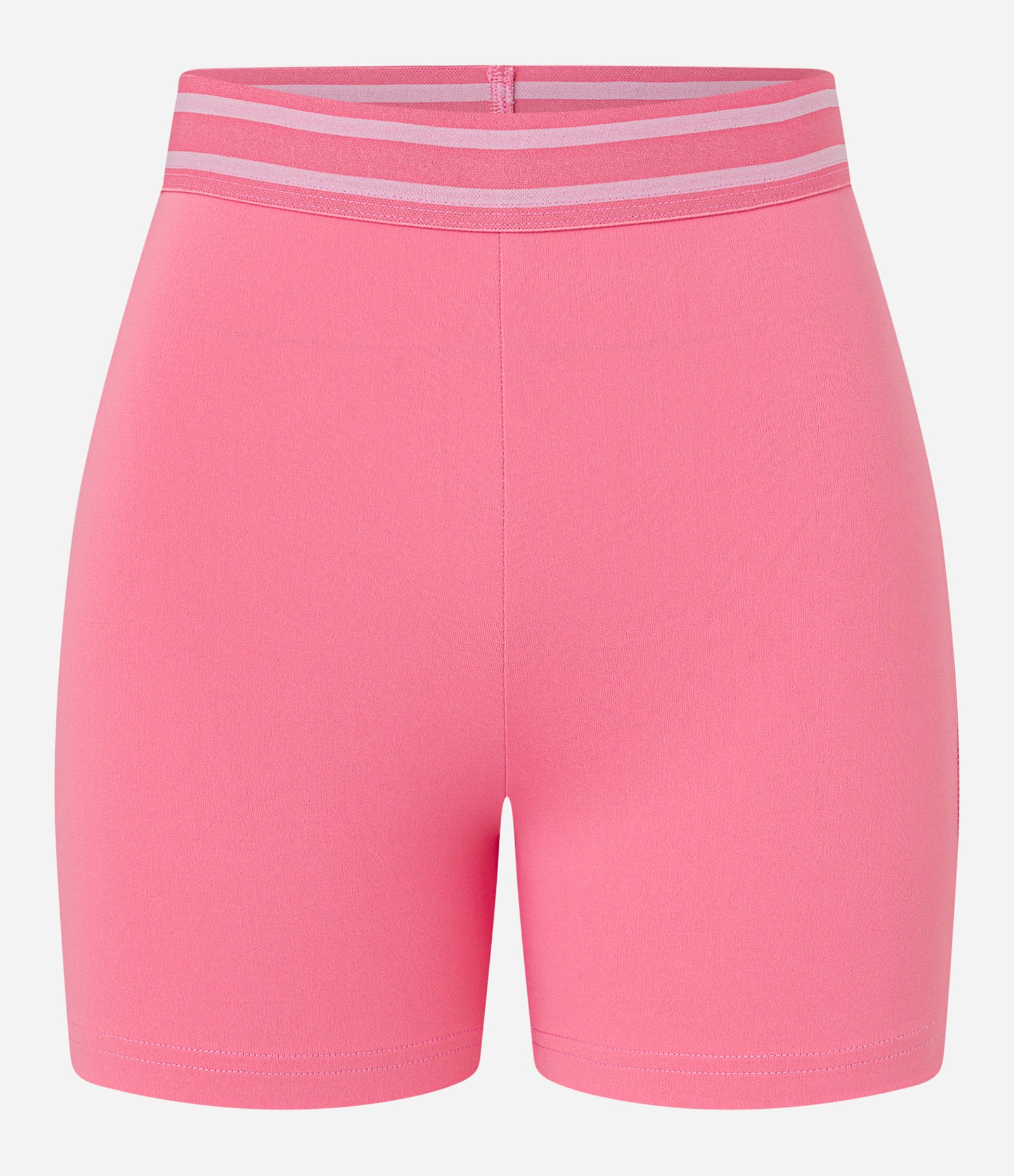 Bermuda Crossfiteira Esportiva em Microfibra com Cós de Elástico Rosa 5