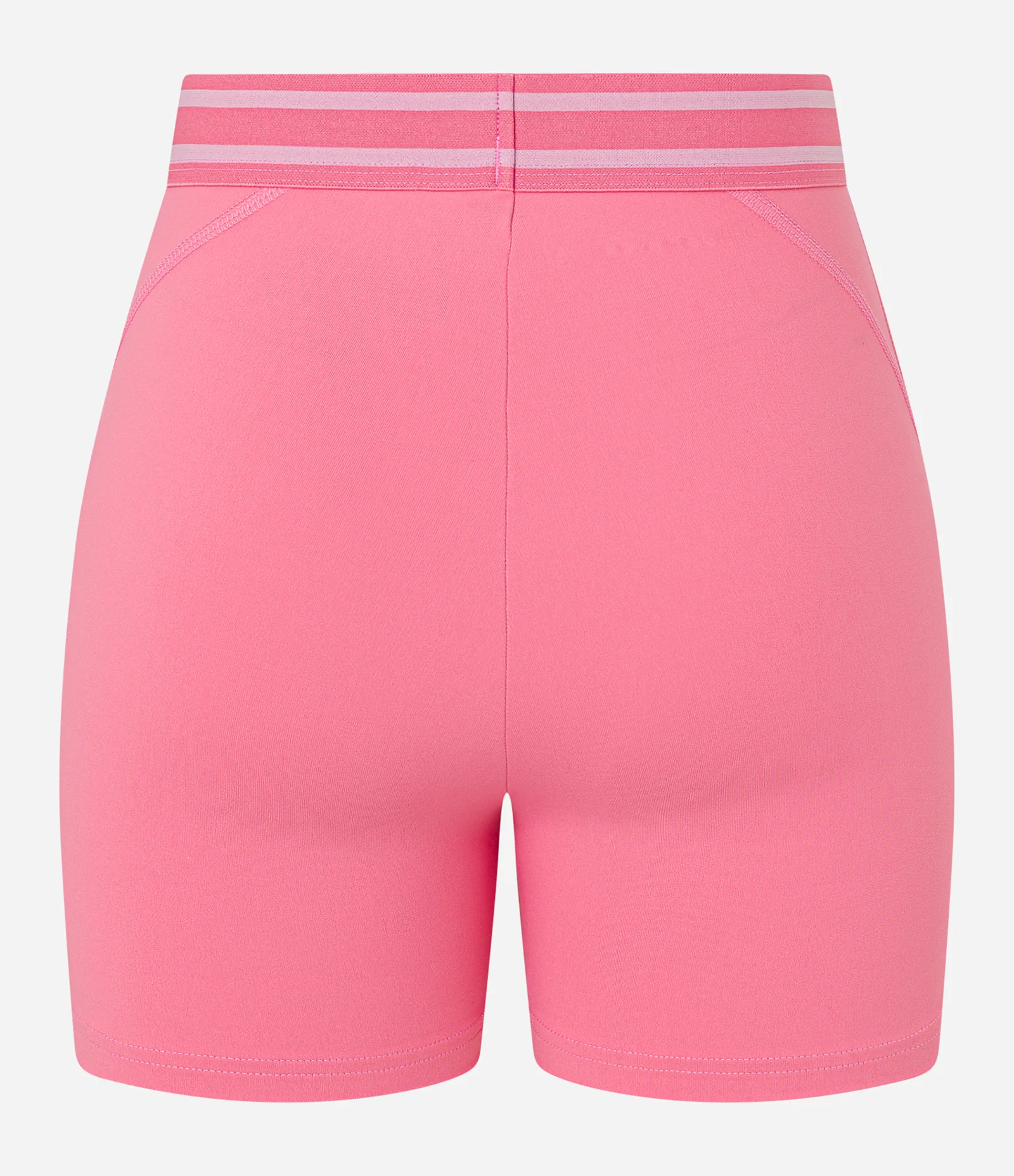 Bermuda Crossfiteira Esportiva em Microfibra com Cós de Elástico Rosa 6