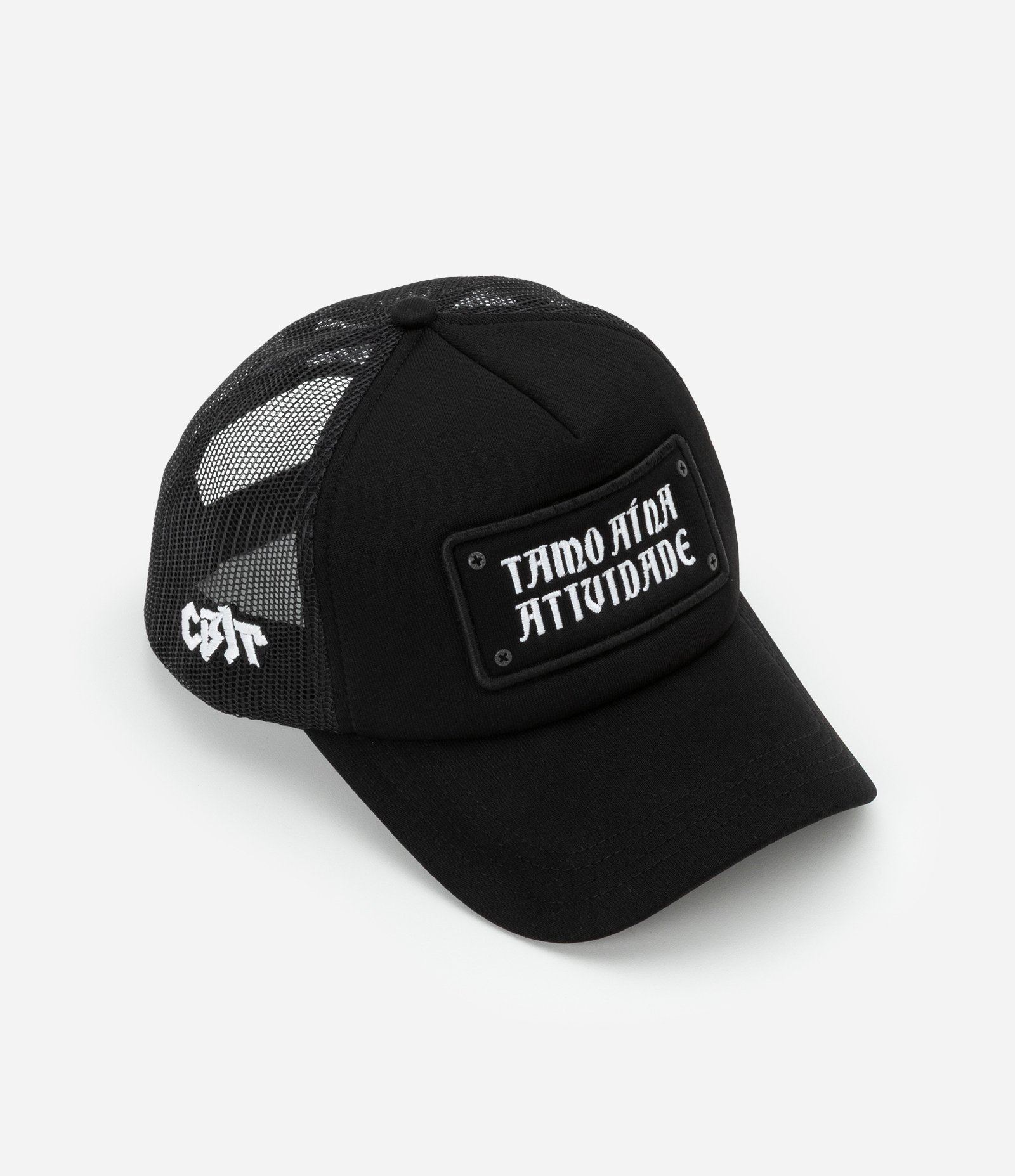 Boné em Sarja Bordado com Música Charlie Brown Jr Preto 1