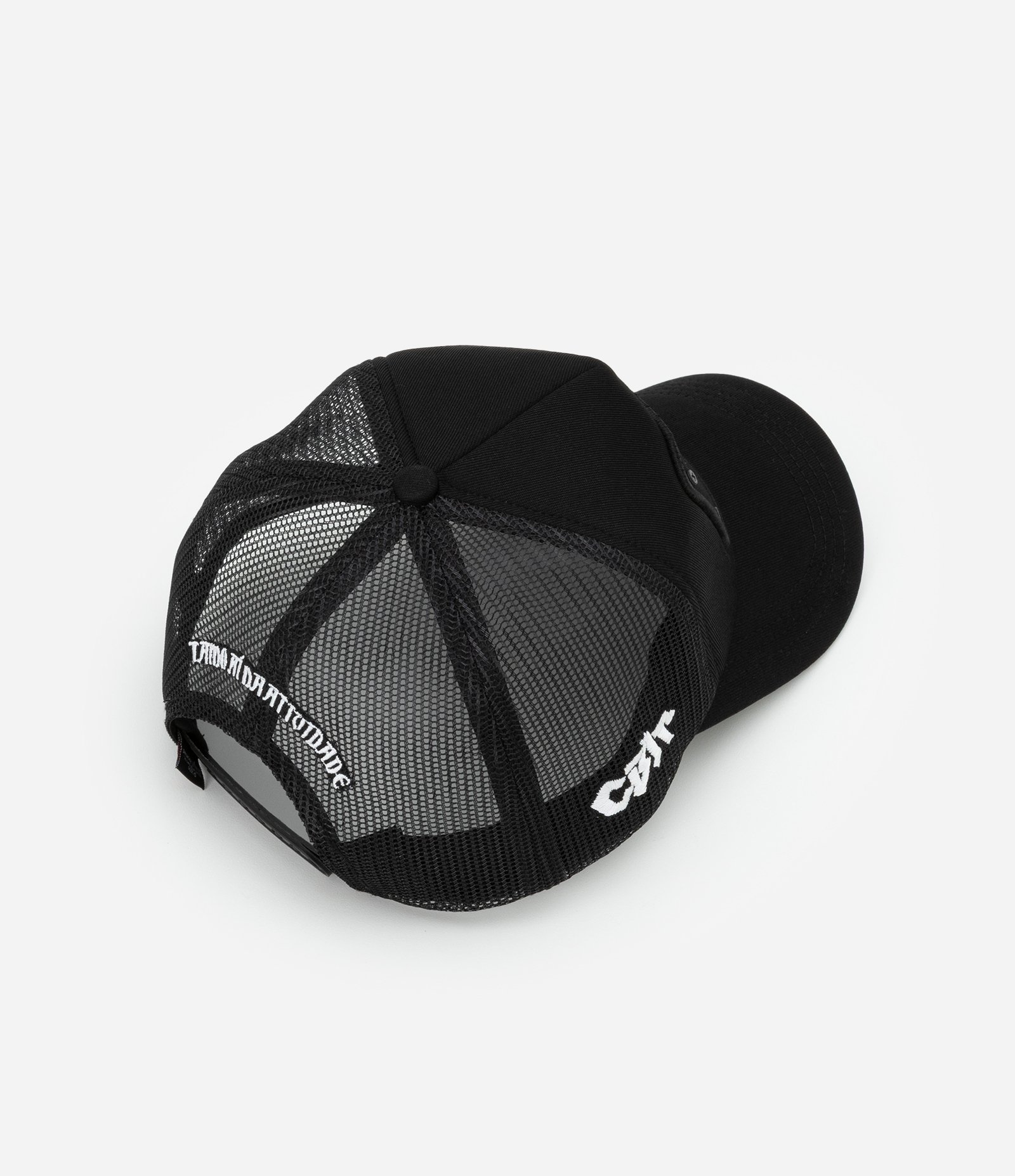 Boné em Sarja Bordado com Música Charlie Brown Jr Preto 2