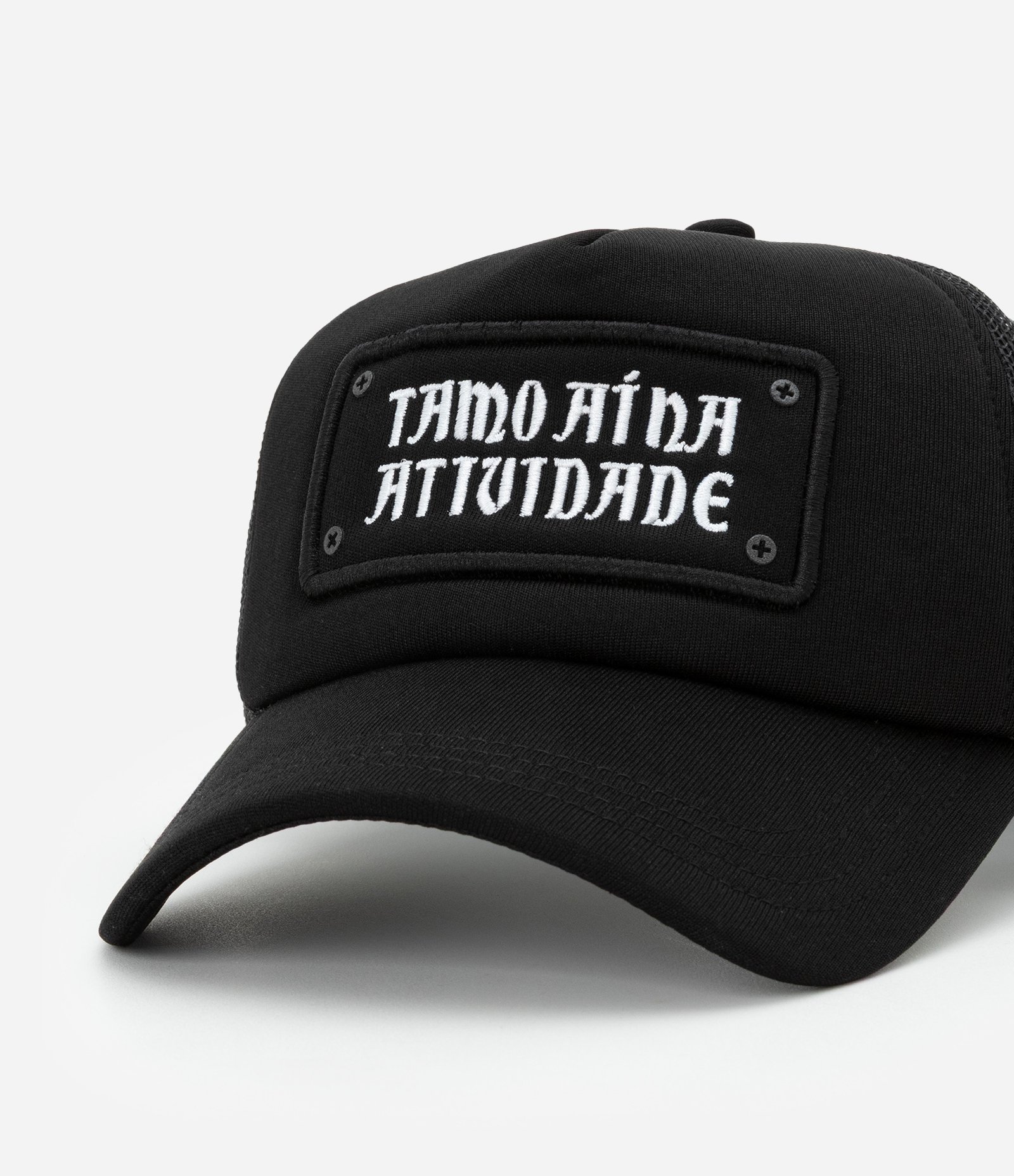 Boné em Sarja Bordado com Música Charlie Brown Jr Preto 5