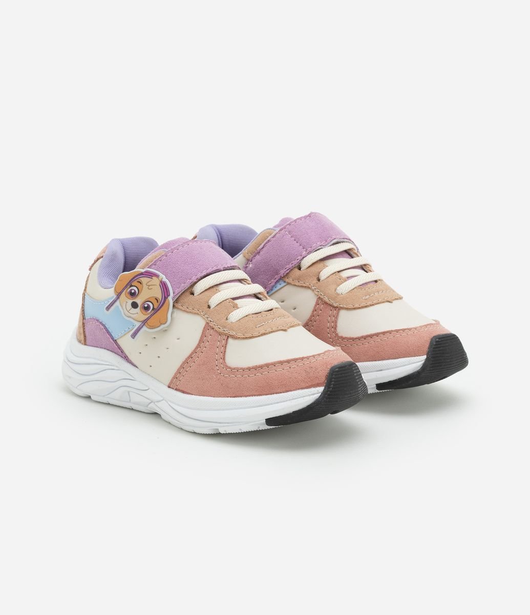 Tênis Esportivo Infantil com Patch da Skye Tam 20 a 27