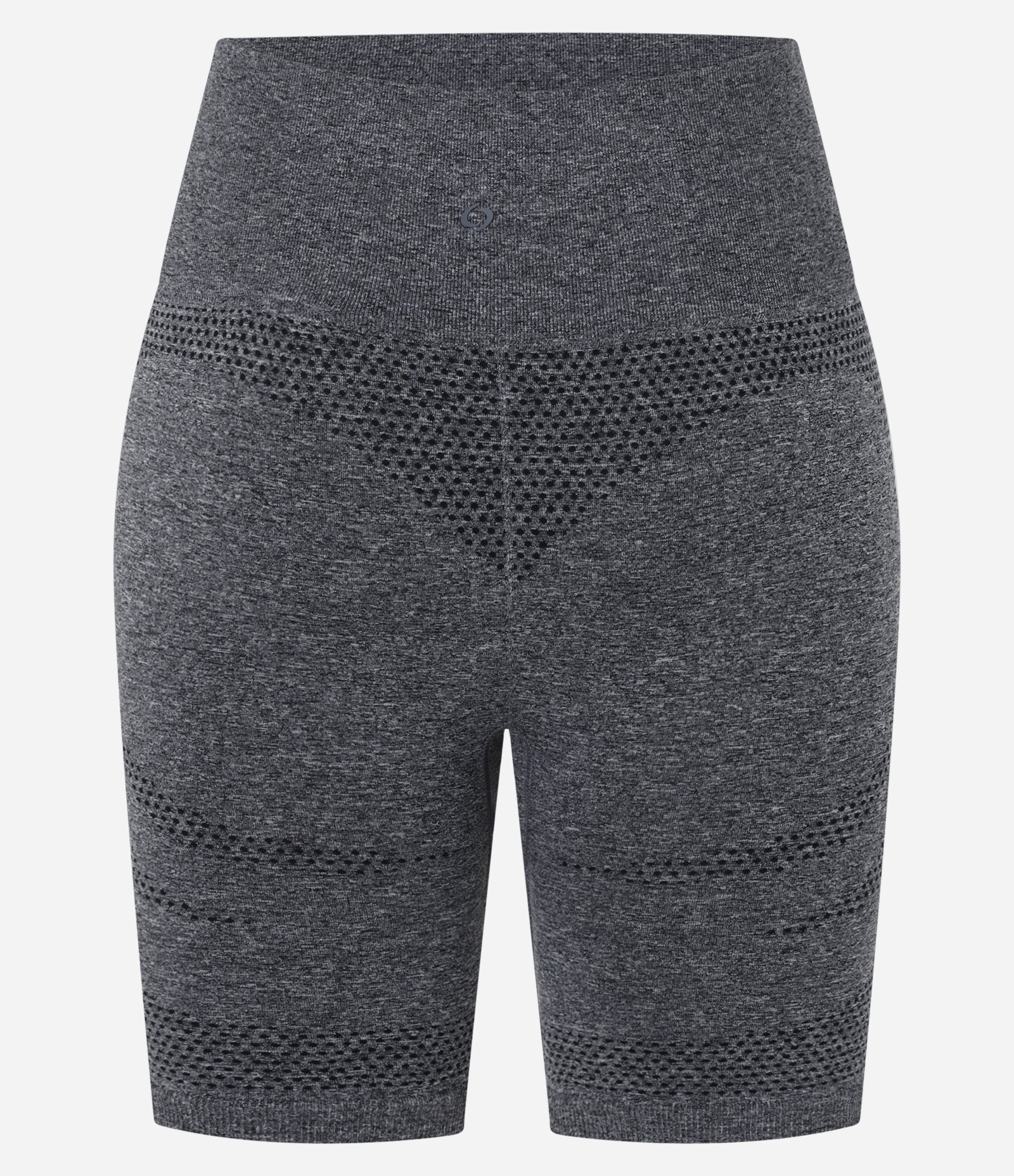 Bermuda Esportiva Seamless com Recortes Texturizados e Efeito Empina Bumbum Cinza 6