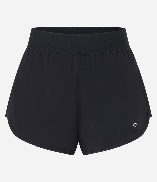 Short Runner Esportivo com Cós Largo Elástico