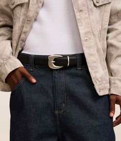 Cinto em Material Sintético com Fivela Bold Orgânica