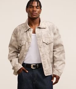 Cinto em Material Sintético com Fivela Bold Orgânica